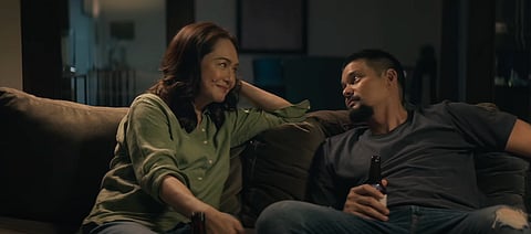 Betty (Charo Santos) and Ryan (Dingdong Dantes) in Only We Know.