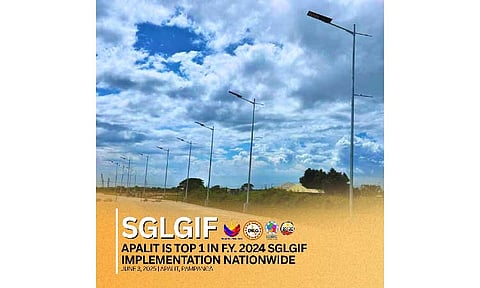Apalit tops 2024 SGLGIF program 
