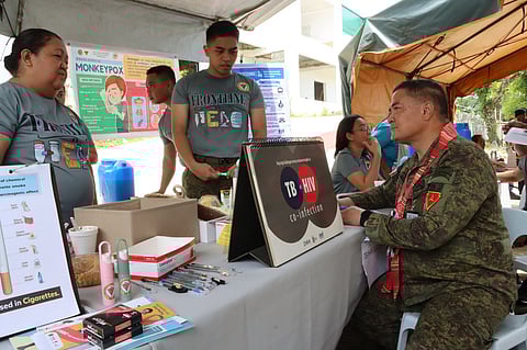 ILOILO. Camp Peralta Station Hospital marks its 51st anniversary with a Health Care Fair in Jamindan, Capiz, providing soldiers with free medical, dental, mental health, and wellness services to promote operational readiness and unit strength. 