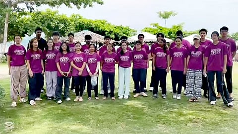 ILOILO. Soldiers from the Philippine Army’s 12th Infantry Battalion ensure the safety of delegates from the National University of Singapore during their environmental and cultural immersion in Barangay Daja, Maasin, Iloilo, from May 21 to June 4, 2025. 
