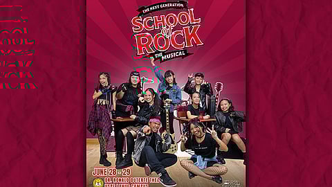 Local talent mobandera sa Musical nga School of Rock