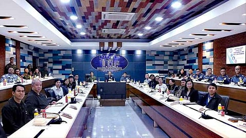 ILOILO. Major General Michael G. Samson, Brigadier General Nhel Richard E. Patricio, Police Brigadier General Jack Wanky, and Commodore Philipps Soria receive commendations from Comelec-Western Visayas for their roles in securing the 2025 elections during the Regional Joint Security Control Center-Western Visayas Exit Conference in Iloilo City. 