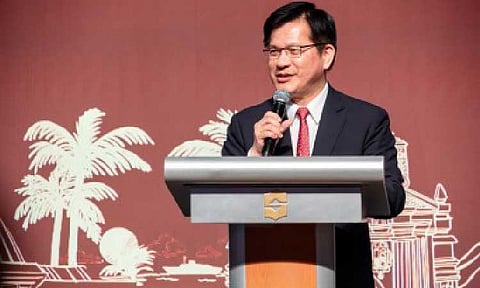 Taiwanese Minister of Foreign Affairs Lin (Photo courtesy of Minister Lin/Facebook)