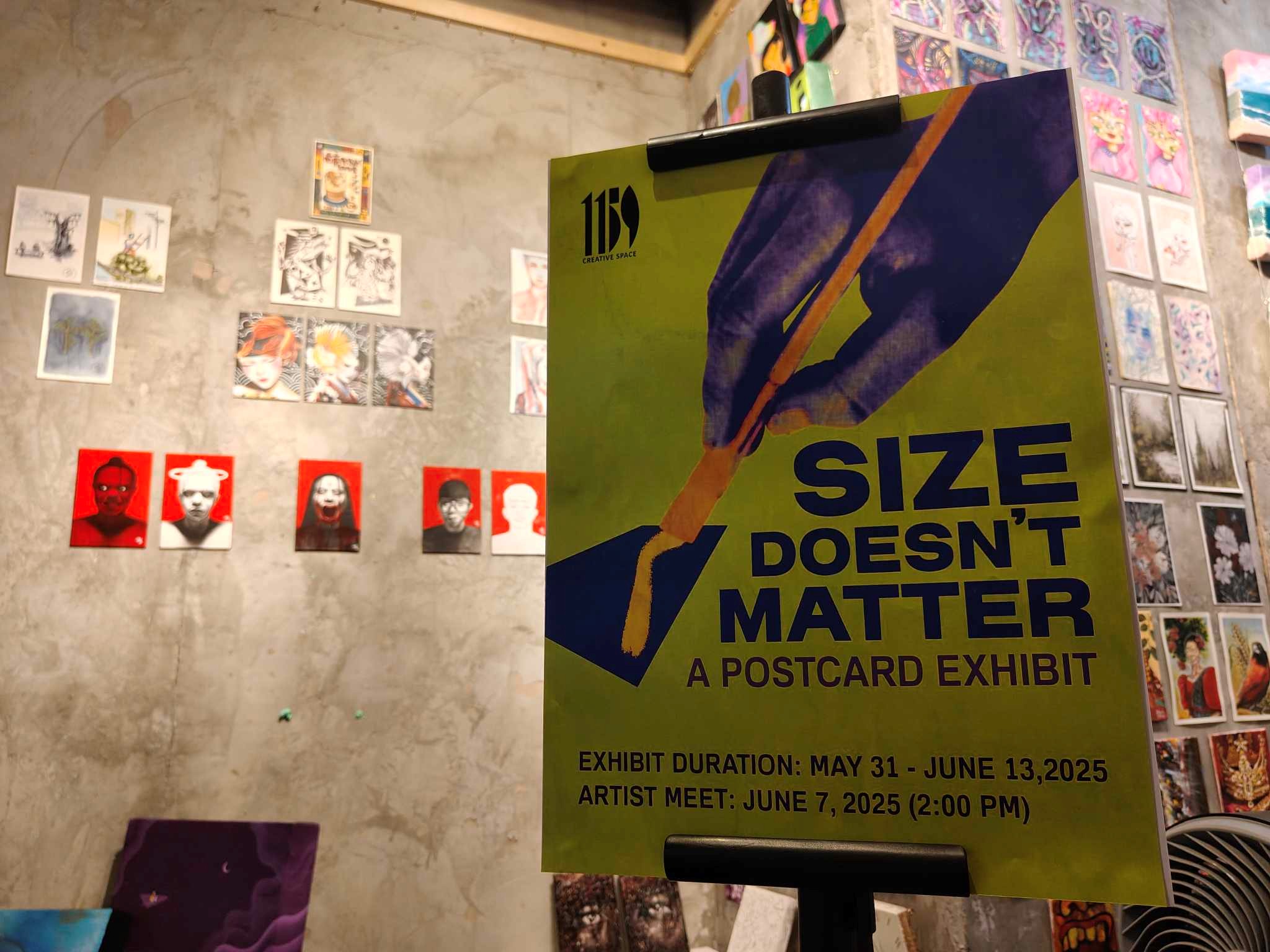 Size Doesn’t Matter: Art Exhibit 2025