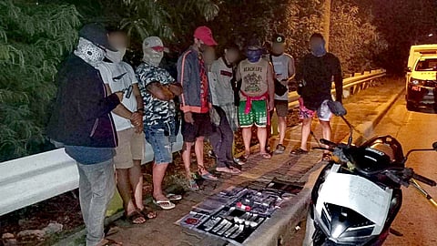 Police arrested two high-value drug suspects and confiscated suspected shabu worth P850,000 and marijuana valued at P3,000 during a joint operation in Barangay Loboc, Lapuz, Iloilo City, on June 16, 2025. (Photo courtesy of the PRO 6)
