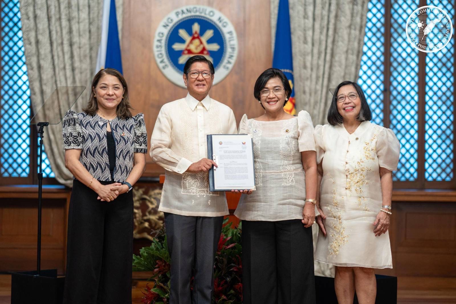 President Ferdinand "Bongbong" Marcos Jr. led the IRR launch at the President's Hall in Malacañang on Tuesday, June 17, 2025. (PCO)