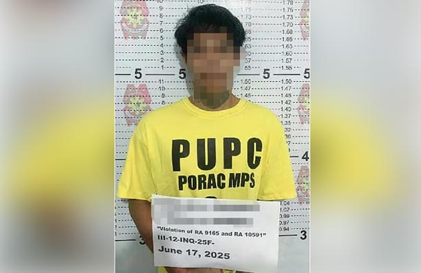 Man behind CSF robbery  nabbed in Porac for drugs
