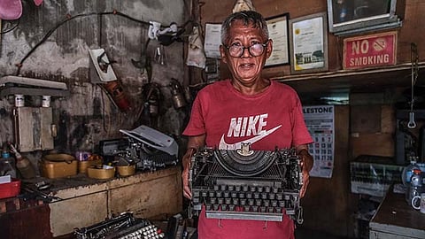 The unsung hero of the keys: Cebu’s typewriter whisperer