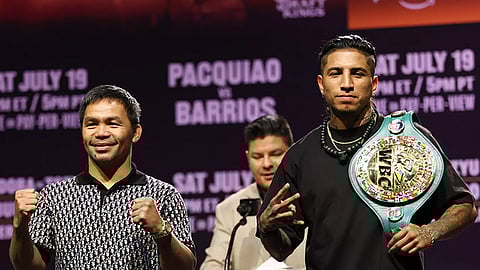 ‘Father Time’ ang kontra ni Pacquiao