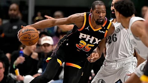 Durant kuhaon sa Rockets