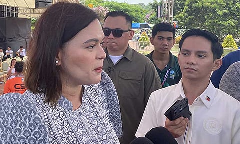 VP Sara remains mum on political plans