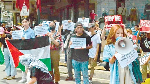 ‘No to War’: Students speak out