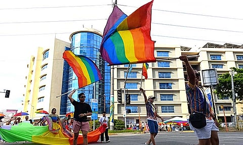 PRIDE PARADE. Members of the LGBTQIA+ community march with pride and confidence from Roxas Avenue to San Pedro Square during this year’s colorful Pride Parade on Sunday, June 23, 2025. A total of 104 organizations joined the celebration, promoting love, diversity, and self-acceptance.