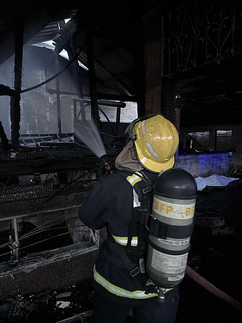 BACOLOD. An elderly couple was killed in a fire that engulfed their two-story house at Turquoise Street, City Heights Subdivision, Barangay Taculing, Bacolod City, on Monday morning, June 30, 2025. 