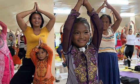 Amsai marks Yoga Day 2025
