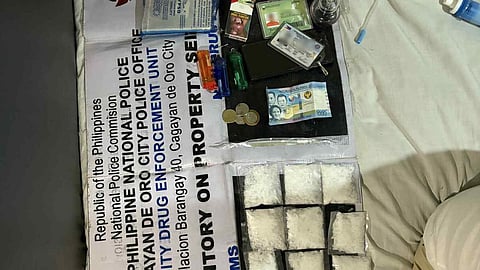 Northern Mindanao police arrested four drug suspects, including a high-value individual (HVI), during a buy-bust operation in an inn in Barangay 29, Cagayan de Oro City. (Photo from Police Regional Office 10)