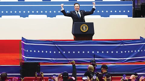 Musk threatens to unseat lawmakers
who vote for Trump’s ‘big, beautiful bill’ 