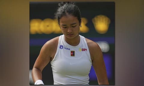 Eala nanamilit sa 1st round sa Wimbledon