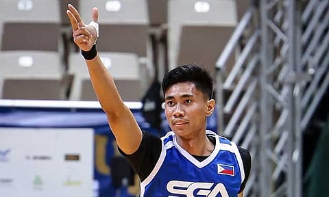 CORE MEMBER. Rhenz Abando is one of the key players of Strong Group-Pilipinas which won the William Jones Cup title in Taiwan last year. He will see action anew in the 44th edition slated July 12 to 20, 2025