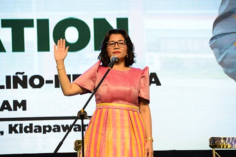 Reelected Gov. Taliño-Mendoza of North Cotabato takes oath, commits to stronger province