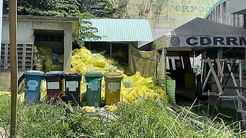 Uncollected infectious waste piles up at hospital amid hauling delays