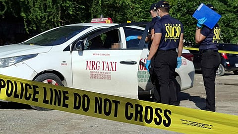 Taxi driver shot dead in alleged robbery