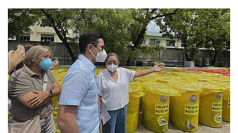Hazardous wastes left at old terminal