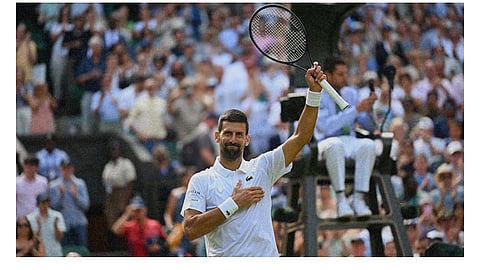 Novak sets new record