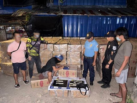 P8.6-M nga ismagol nga yosi nasakmit