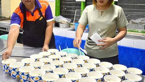 LNHS rolls out feeding program