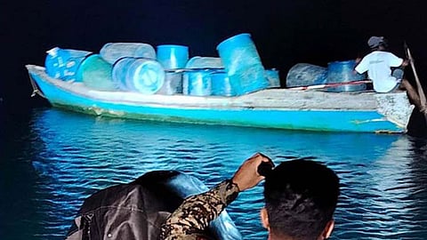 4 arrested, over P1.1-M smuggled petroleum, cigarettes seized