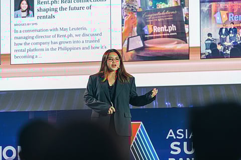 PERFORMANCE. May Antonette Leuterio, chief operating officer of Filipino Homes and managing director of Rent.ph, says between January and June 2025, Rent.ph managed 5,900 active units, a testament to the growing demand for structured rental services.  / 