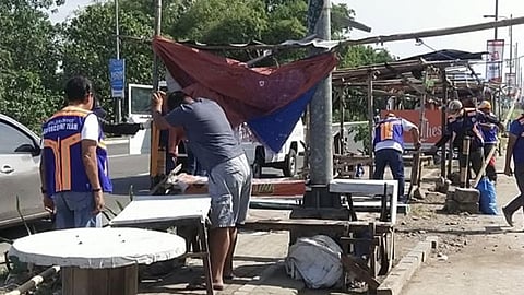 Legal office removes 11 illegal structures in Barangay Bata