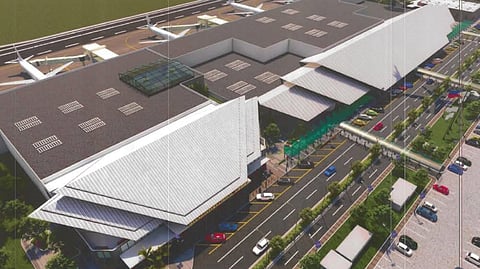 Pagpalapad sa terminal sa Davao Airport matapos sa Disyembre '26