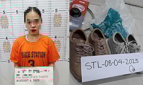 Tindera sa dept. store miunay og shoplift