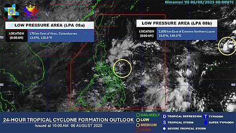 LPA unlikely to become typhoon but to bring weekend rains in Visayas