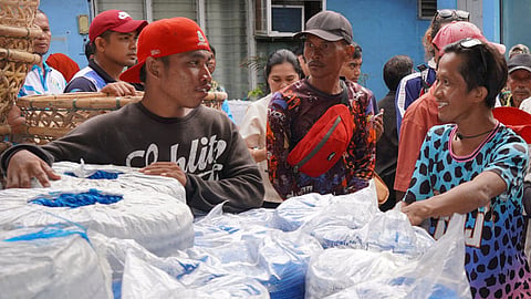 ZAMBOANGA. The Department of Agriculture–Bureau of Fisheries and Aquatic Resources (DA-BFAR) Zamboanga Peninsula distributes some P11.6 million worth of seaweed farming equipment and nursery modules to beneficiaries in Zamboanga City on Thursday, August 7. 
