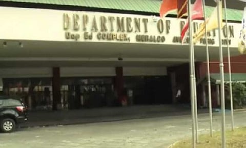 DepEd building facade (PNA File photo)