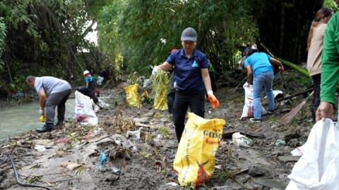 PWS Pampanga, Prime Infra Foundation conduct cleanup drive 