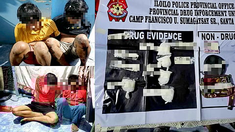 ILOILO. Police have seized about 280 grams of substance believed to be shabu worth P1.9 million and arrested two high-value individuals and two street-level individuals in Barangay Poblacion Zone 2, Estancia, Iloilo, during a buy-bust operation on August 10, 2025. 
