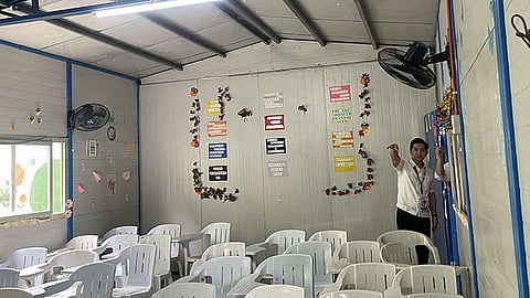 Mandaue City College hits record 2,700 students, struggles with classroom, chair shortage