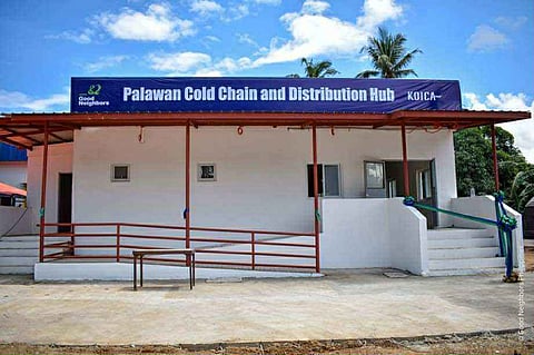 The facility, located near key fishing grounds, is equipped with a 10-ton cold and frozen storage, a two-ton ice-making machine, and two refrigerated trucks.  / CONTRIBUTED 
