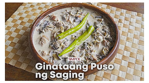 Simpol: Tinunoan nga puso sa saging