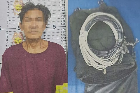 Trabahante sa construction company nasakpang nangawat og wire, sikop