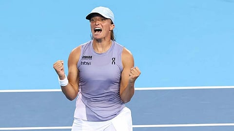 Swiatek, Alcaraz win