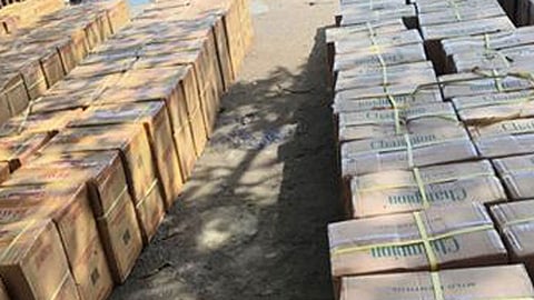 5 arrested, P21.4-M smuggled cigarettes seized off Zamboanga City