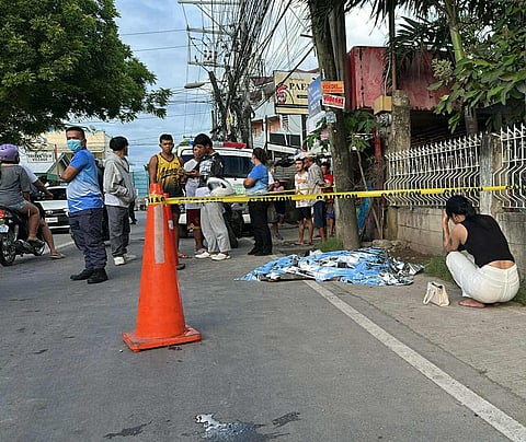 Motorsiklo milahos sa paril, drayber namatay
