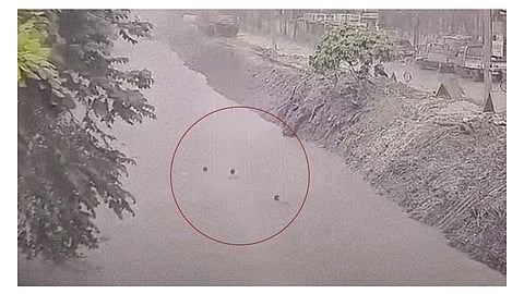 3 ka mga bata nangaligo sa Butuanon river bisan baha