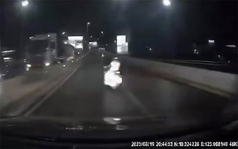 LTO 7 probes viral Mactan Bridge video