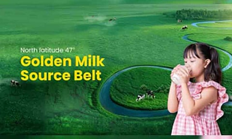 Pure fresh milk formula for growing kids.